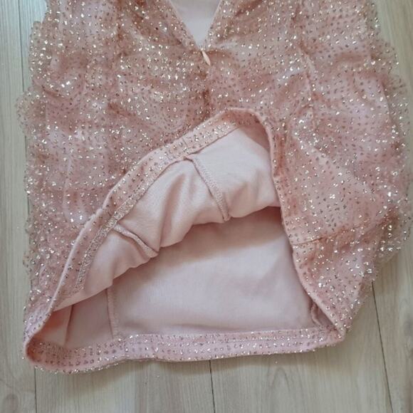 Hello Molly Bottles Of Bubbles Dress Pink Nude S NWT - Picture 13 of 16